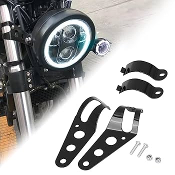 よっち YAMAHA SR400 純正ライト初期型ライトステー ブラケット よっち YAMAHA SR400 純正ライト初期型ライトステー ブラケット